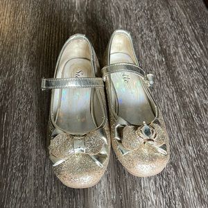 Gold Sparkly Princess Shoes
